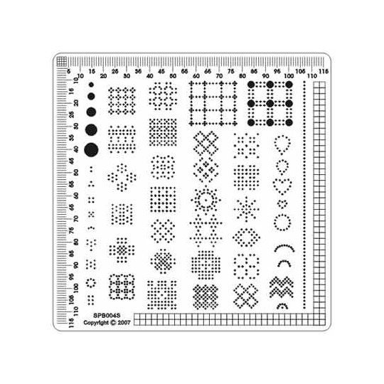 Siesta grille parchemin 12x12cm SPB004S Siesta grille parchemin 12x12cm SPB004S