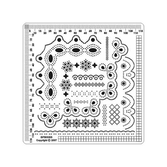 Siesta grille parchemin 12x12cm SPB005S Siesta grille parchemin 12x12cm SPB005S