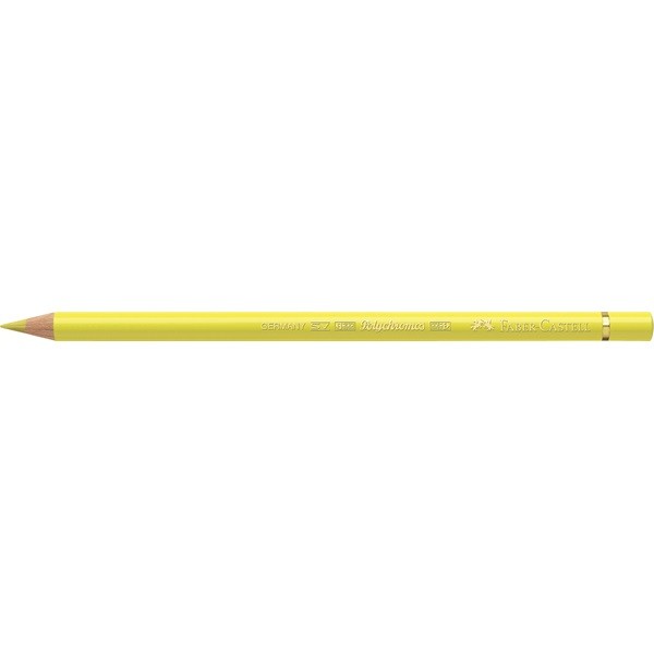 Crayon Faber Castell polychromos jaune clair transparent 104 à l'unité