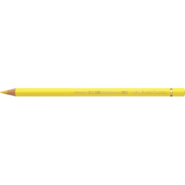 Crayon Faber Castell polychromos jaune cadmium clair 105 à l'unité