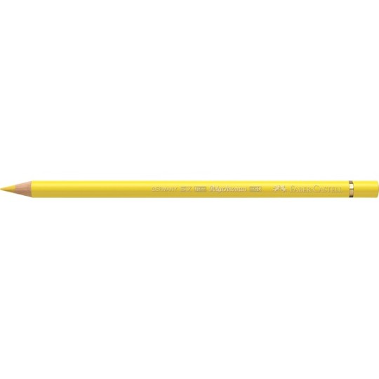 Crayon Faber Castell polychromos jaune chrome clair 106 à l'unité