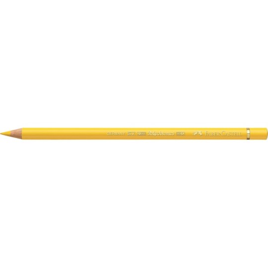 Crayon Faber Castell polychromos jaune cadmium 107 à l'unité