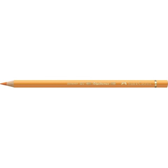 Crayon Faber Castell polychromos jaune chrome foncé 109 à l'unité