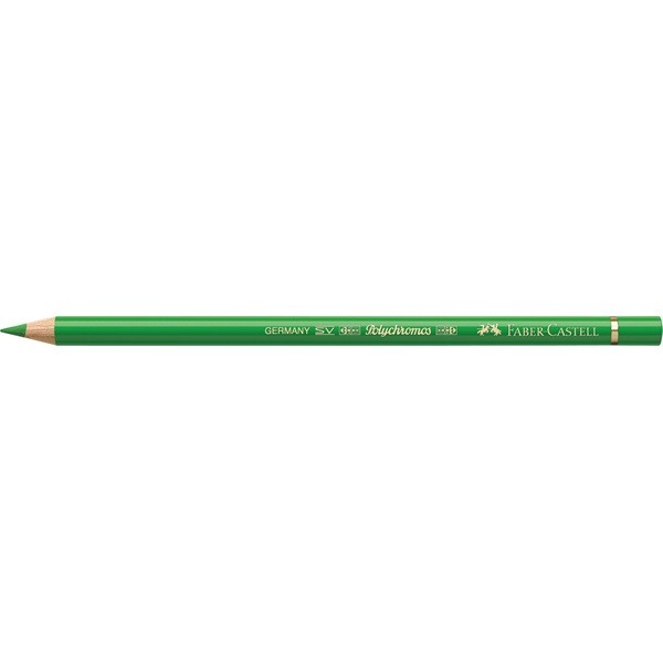 Crayon Faber Castell polychromos vert feuille 112 à l'unité