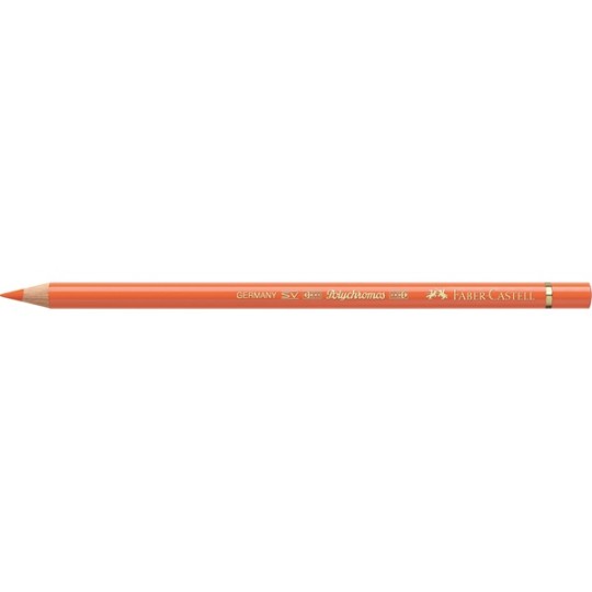 Crayon Faber Castell polychromos orange transparent 113 à l'unité