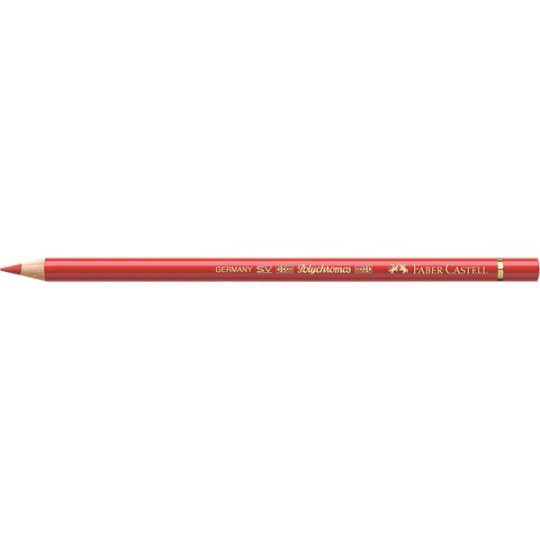 Crayon Faber Castell polychromos rouge écarlate 118 à l'unité