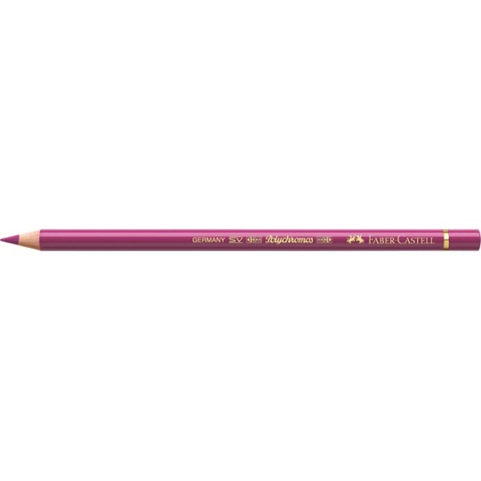 Crayon Faber Castell polychromos pourpre rose moyen 125 à l'unité