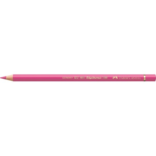 Crayon Faber Castell polychromos pourpre rose clair 128 à l'unité