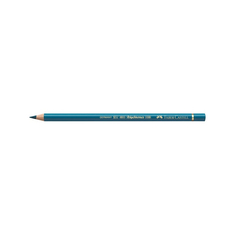 Crayon Faber Castell polychromos turquoise colbalt 153 à l'unité