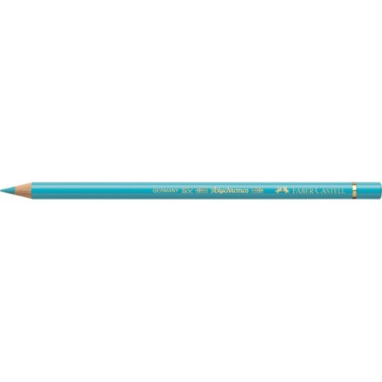 Crayon Faber Castell polychromos turquoise colbalt clair 154 à l'unité
