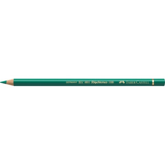 Crayon Faber Castell polychromos vert phtalo 161 à l'unité