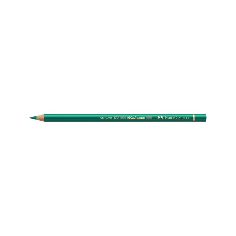 Crayon Faber Castell polychromos vert phtalo 161 à l'unité