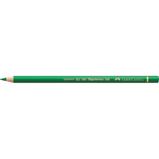 Crayon Faber Castell polychromos vert émeraude 163 à l'unité