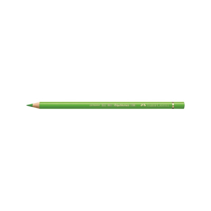Crayon Faber Castell polychromos vert herbe 166 à l'unité