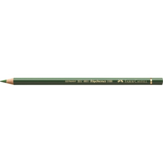 Crayon Faber Castell polychromos vert permanent olive 167 à l'unité