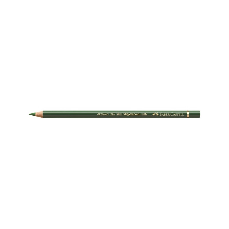 Crayon Faber Castell polychromos vert permanent olive 167 à l'unité