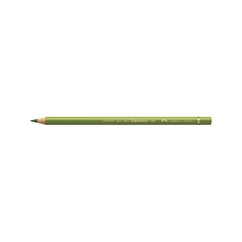 Crayon Faber Castell polychromos terre verte jaunâtre 168 à l'unité