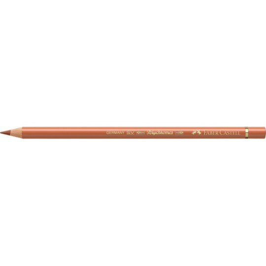 Crayon Faber Castell polychromos ocre brûlée 187 à l'unité