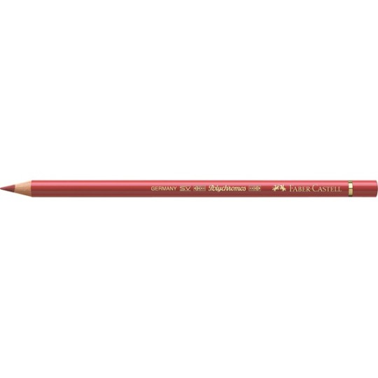 Crayon Faber Castell polychromos rouge Pompéi 191 à l'unité