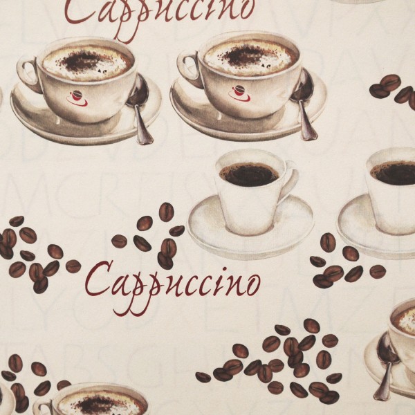 Papier tassotti motifs café