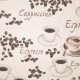 Papier tassotti motifs café