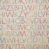 Papier tassotti motifs alphabet