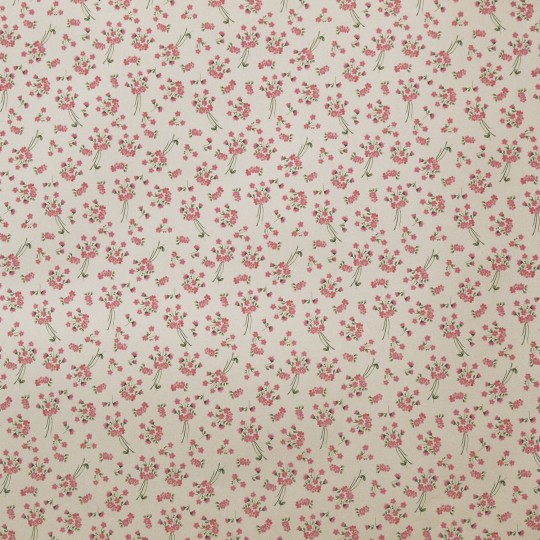 Papier tassotti motifs semis fleurs roses Papier tassotti motifs semis fleurs roses