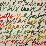 Papier tassotti motifs écritures modernes