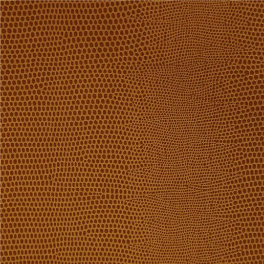 Papier Skivertex simili cuir lézard caramel