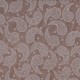 Papier népalais lokta marron motifs cachemire blanc