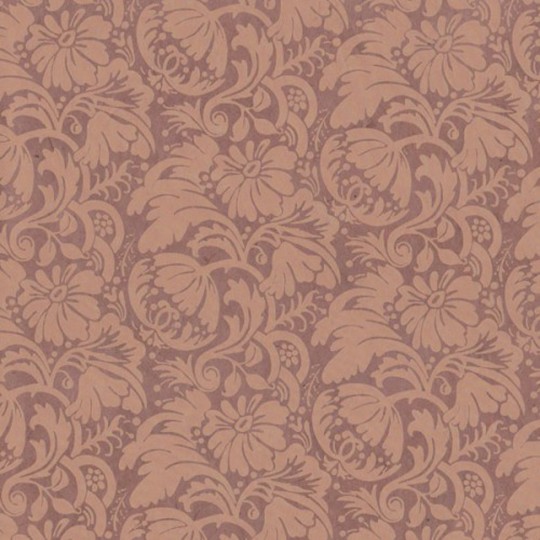 Papier népalais lokta grenade vieux rose 50x75