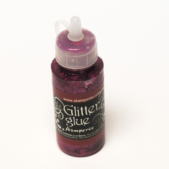 Glitter glue colle pailletée rose ancien 40ml Glitter glue colle pailletée rose ancien 40ml