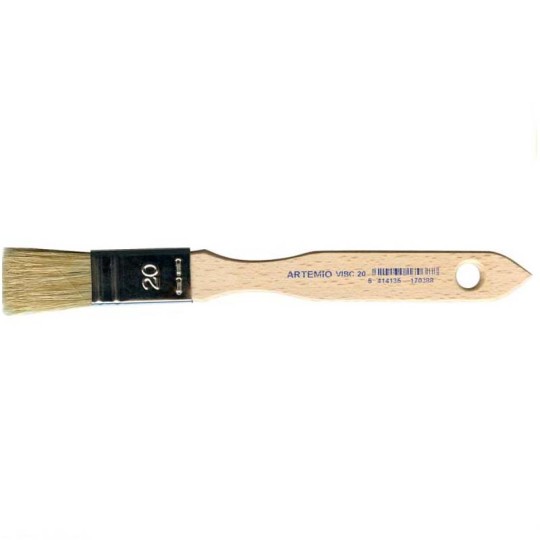 Pinceau brosse pour vernis ou à colle 10mm Pinceau brosse pour vernis ou à colle 10mm