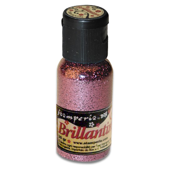 Paillettes ultra fines rose ancien brillant 20g Paillettes ultra fines rose ancien brillant 20g