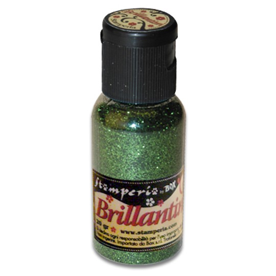 Paillettes ultra fines vert noel brillant 20g Paillettes ultra fines vert noel brillant 20g
