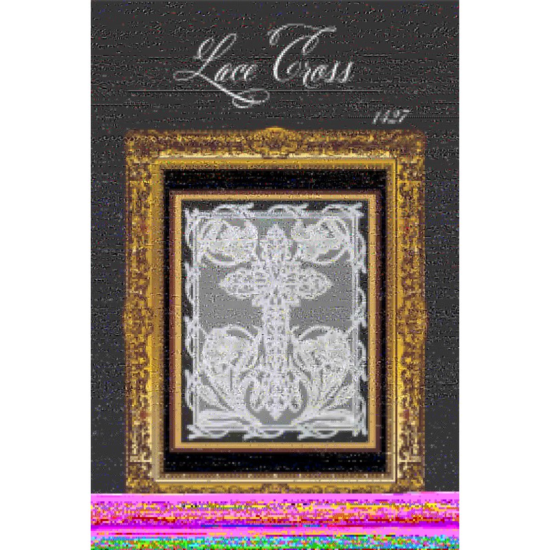 Modèles Julie Roces patron Pergamano Lace Cross pattern 1427