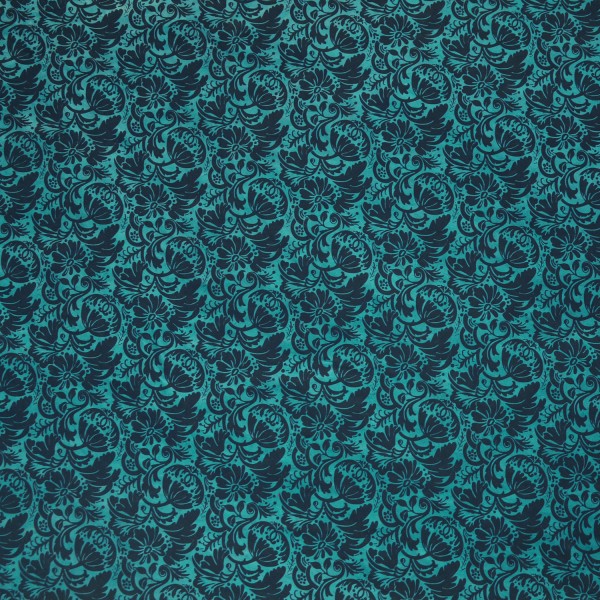 Papier népalais lokta grenade bleu turquoise