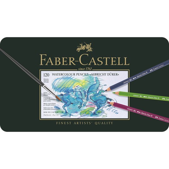 Boite de 120 crayons Faber Castell aquarellables Boite de 120 crayons Faber Castell aquarellables