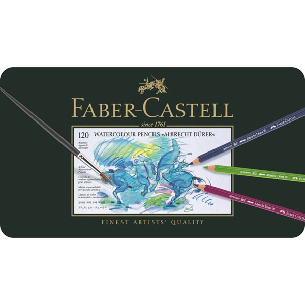 Boite de 120 crayons Faber Castell aquarellables