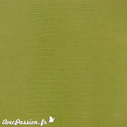 Papier simili cuir téjus vert Papier simili cuir téjus vert