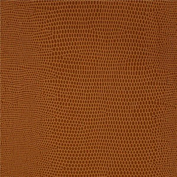 Papier Skivertex simili cuir lézard caramel