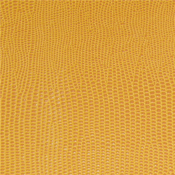 Papier Skivertex® Pellaq lézard simili cuir jaune 68x100cm