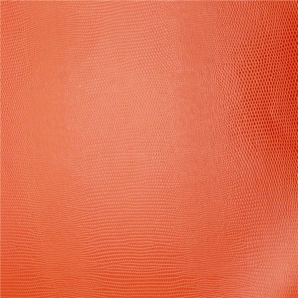 Papier Skivertex® Pellaq lézard simili cuir orange 68x100cm