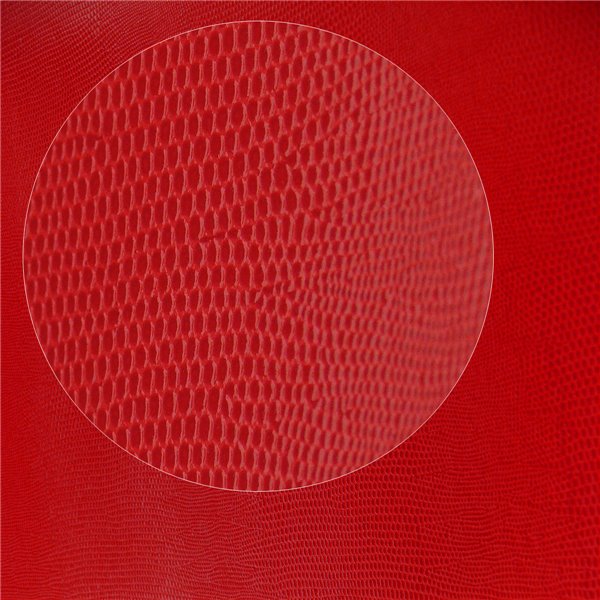 Papier Skivertex® Pellaq lézard simili cuir rouge vif 68x100cm