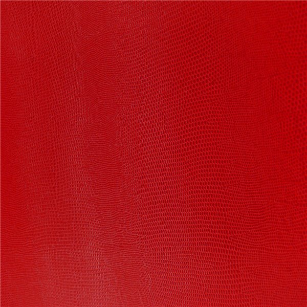 Papier Skivertex® Pellaq lézard simili cuir rouge vif 68x100cm