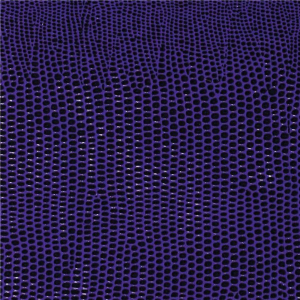 Papier Skivertex® Pellaq lézard simili cuir violet 68x100cm