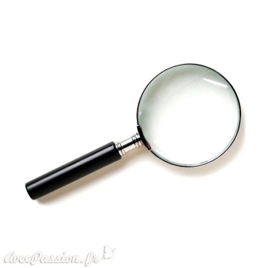 Loupe à main grossissante 3x