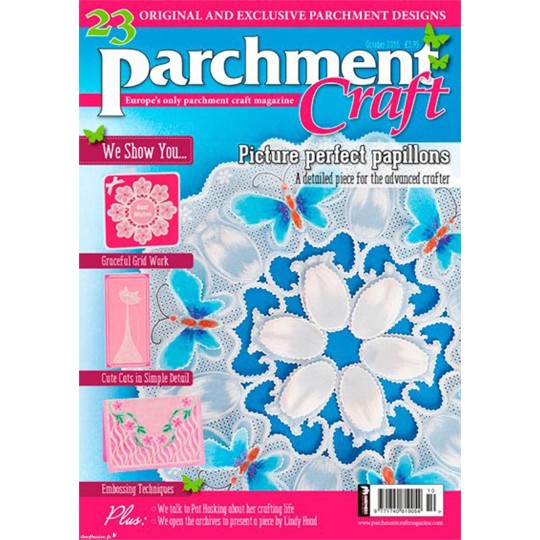 Parchment Craft magazine Pergamano octobre 2015 Picture Perfect Papillons Parchment Craft magazine Pergamano octobre 2015 Picture Perfect Papillons
