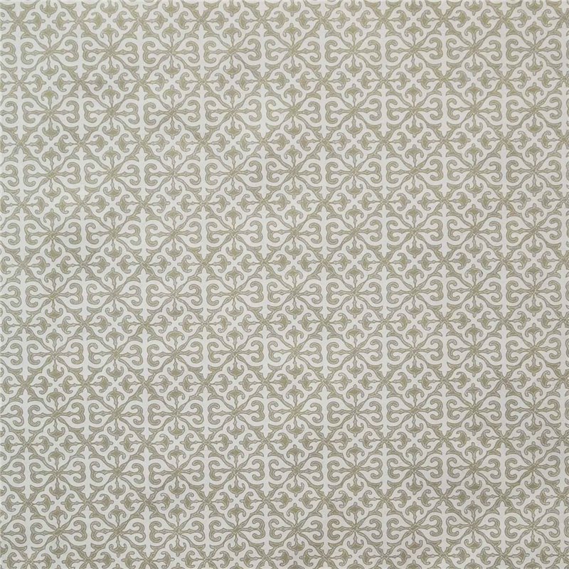 Papier fantaisie BAROQUE lin et blanc