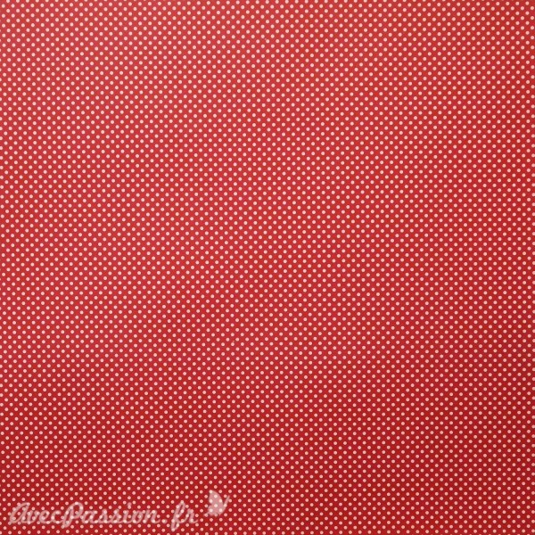 Papier tassotti motifs recto verso fond rouge ou pois rouge